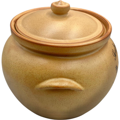 Vintage French Onion Soup Tureen – 3L Ceramic Crock with Lid | Rustic Country Kitchen