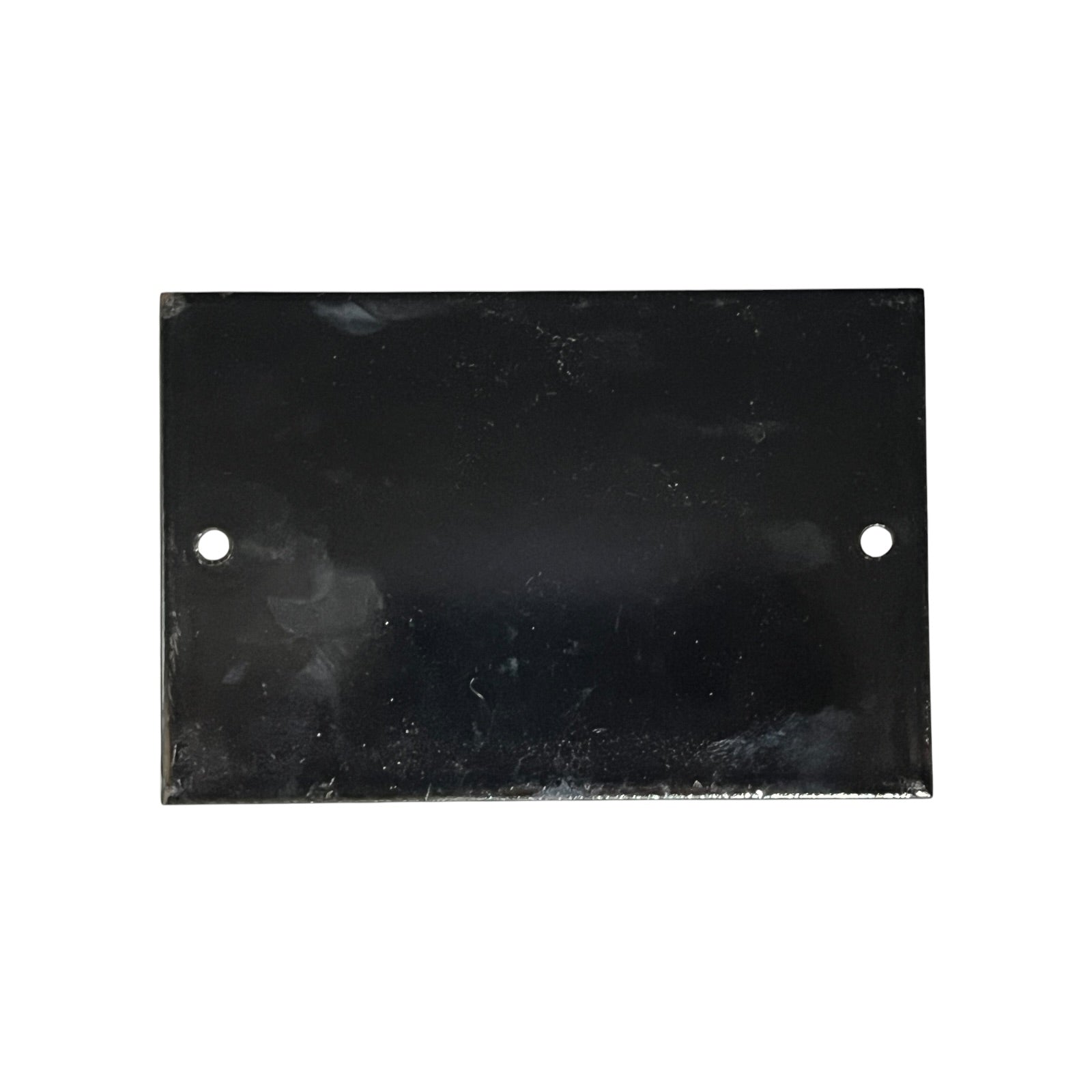 back image of a French vintage blue and white door number 88 on a white background 