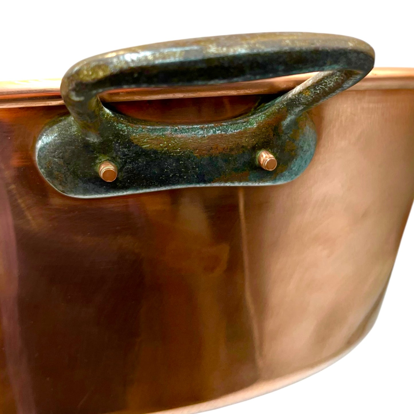 Copper Bathroom Basin, Up Cycled French Camper Van or Cloakroom Sink