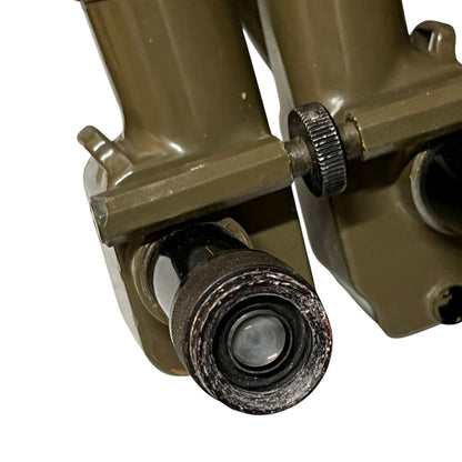 WWII Huet Paris 8x24 H/6400 Mle 1936 Military Trench Periscope Binoculars & Case