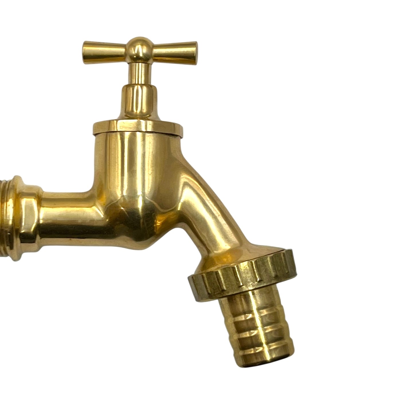 Vintage Style Copper & Brass Wall Mounted Tap – Custom Size for Exposed Pipework