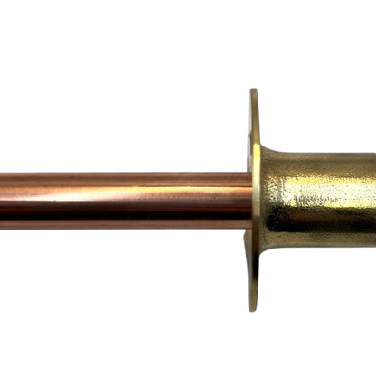 Industrial Style Brass Wall Mounted Kitchen or Bathroom Tap