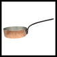 French copper frying pan with new tin lining 