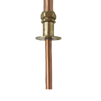 Bespoke size copper and brass tap 