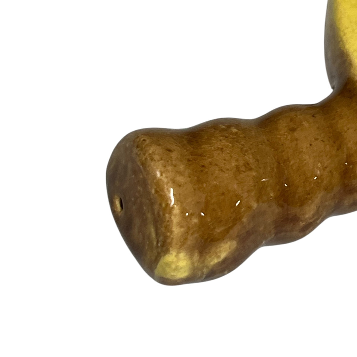 handle of a snail serving plate 
