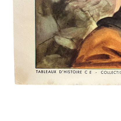 corner of French school poster