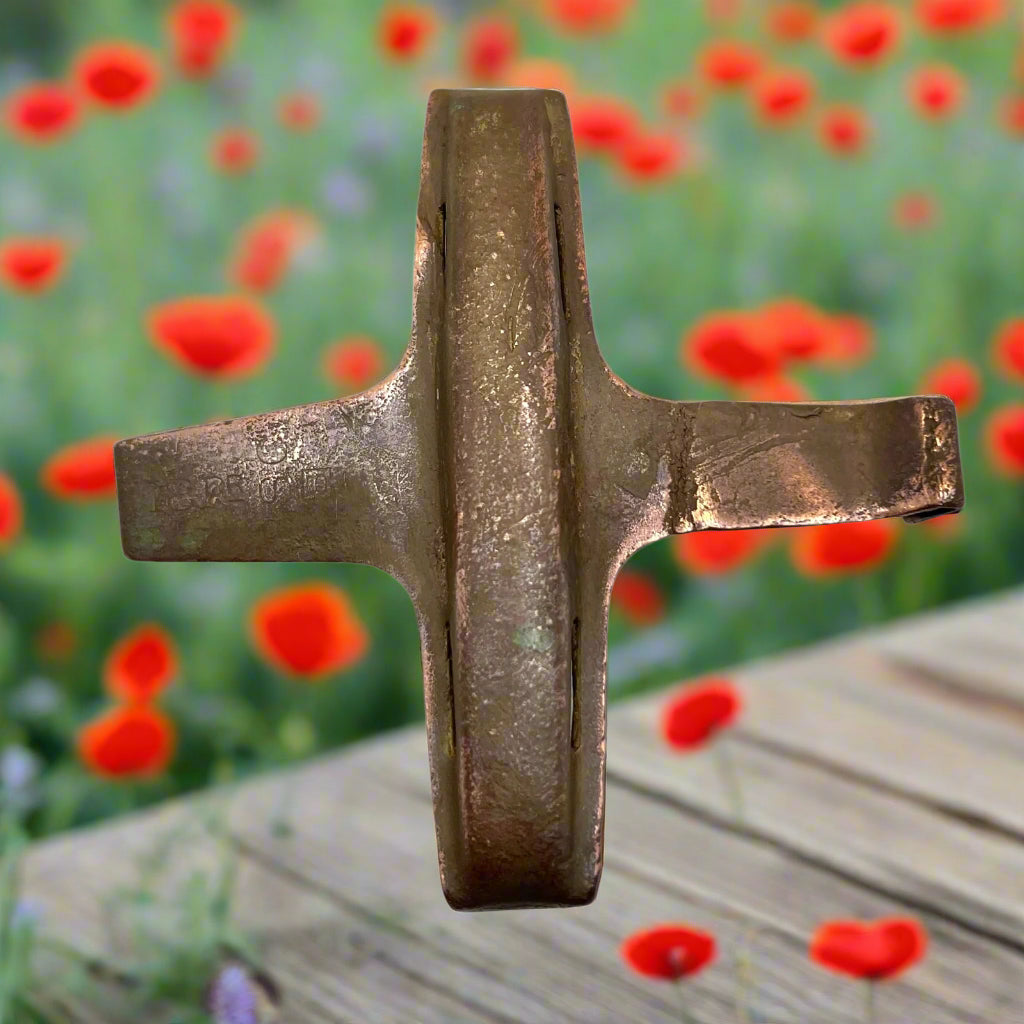 WW1 brass base protector cap for sale from All Things French Store