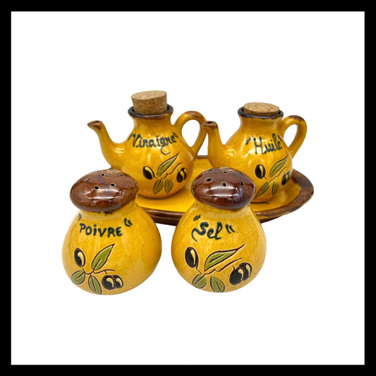 image French salt and pepper tableware set sold by All Things French Store