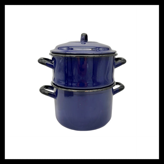 image French enamel double boiler steam pan sold by All Things French Store