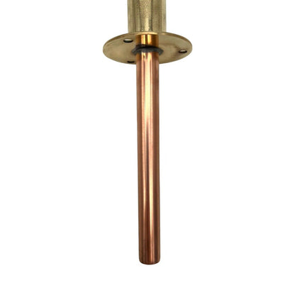 image handmade copper and brass made to measure bathroom or kitchen tap