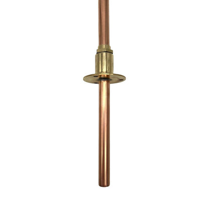 image handmade copper and brass made to measure bathroom or kitchen tap