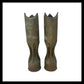 image pair French WW1 militaria shell case trench art vases sold by All Things French Store