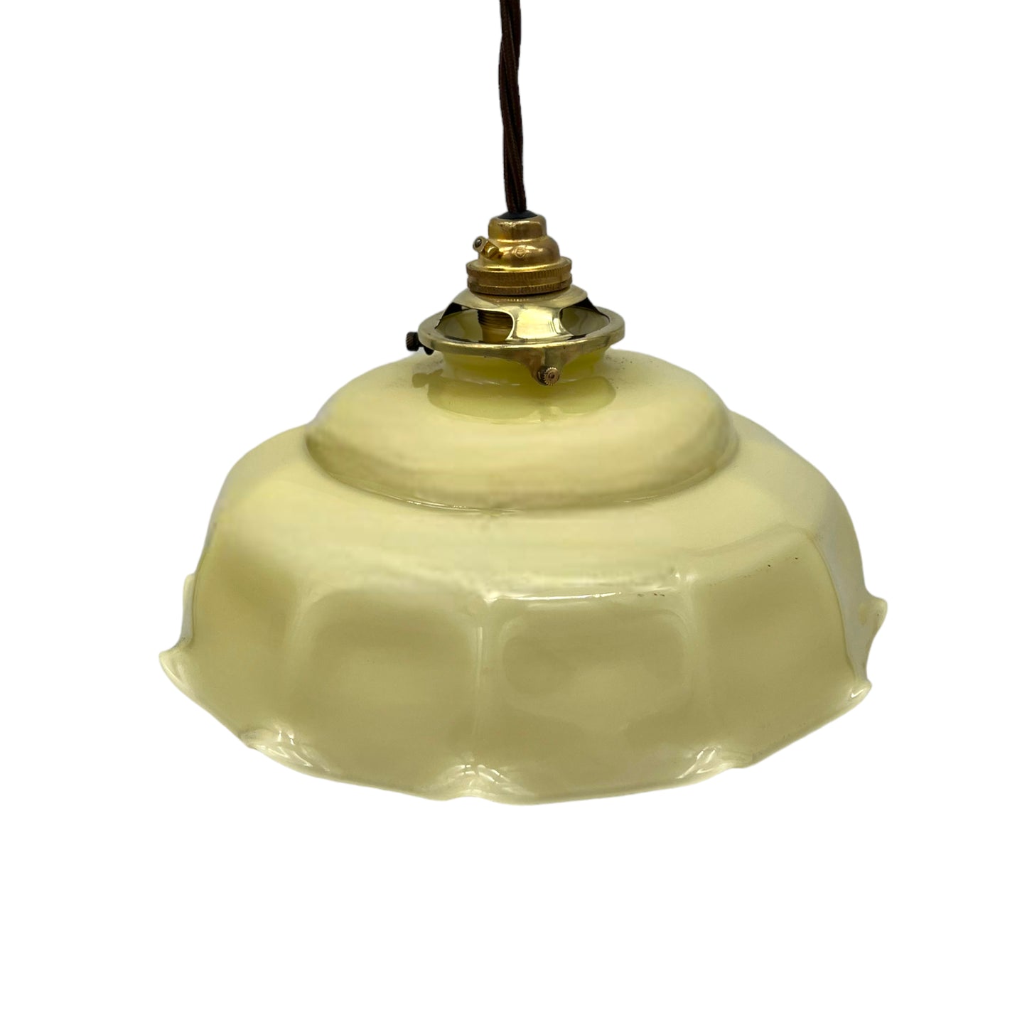 French vintage ceiling lampshade pendant light sold by All Things French Store