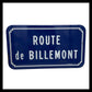 French enamel road sign sold by All Things French Store