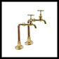 Copper and brass handmade taps sold by All Things French Store
