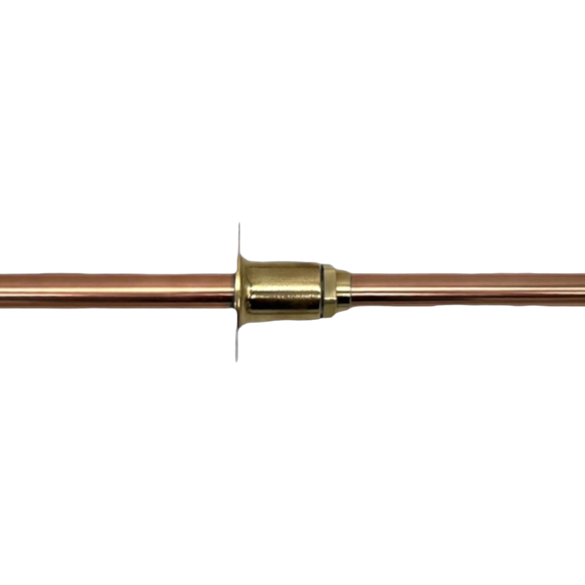Copper and brass wall mounted kitchen or bathroom tap with 15mm tail ends sold by All Things French Store
