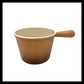 French beige cast iron Le Creuset saucepan sold by All Things French Store