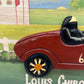 wooden 3D shabby chic Bugatti type 35 picture sold by All Things French Store 