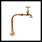 Copper and brass handmade tap faucet sold by All Things French Store