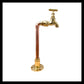 Copper and brass handmade tap sold by All Things French Store
