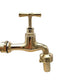 Copper and brass wall mounted kitchen or bathroom tap sold by All Things French Store