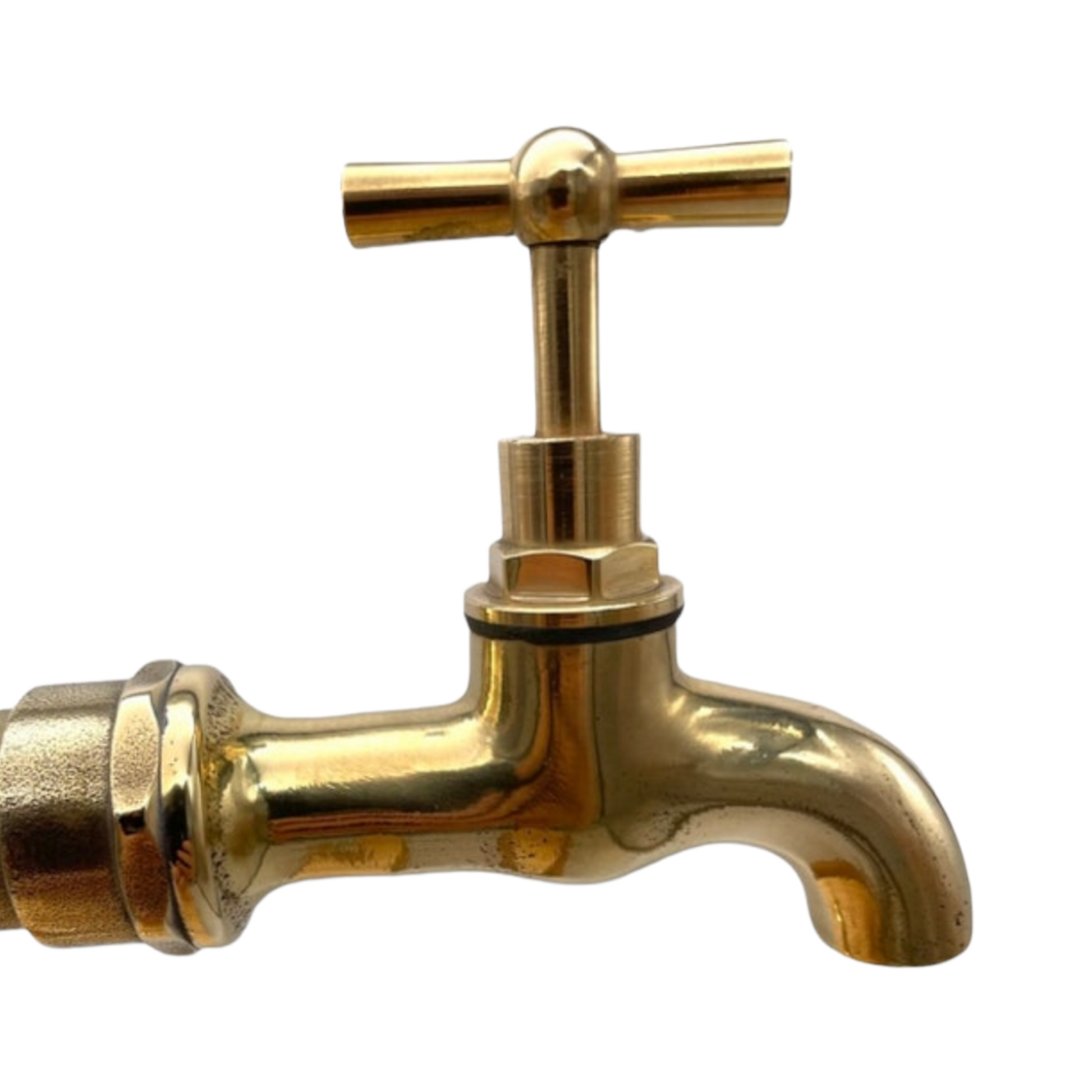 image of copper and brass hand made taps  tap head  sold by All Things French Store