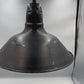 French vintage industrial factory enamel lampshade for sale