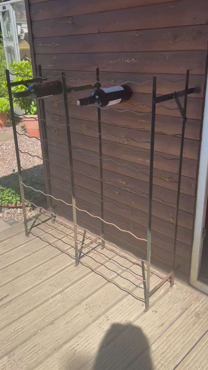 video of French wine cellar rack for sale from All Things French Store