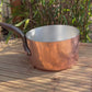 Vintage French Copper Saucepan with Brand New Tin Lining. 3mm thick (A91)
