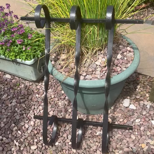 Vintage French Wrought Iron Window Guard Balcony Railing