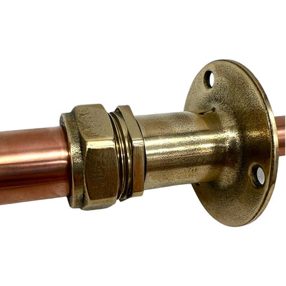 Copper and Brass Wall Taps, Bespoke Custom Size Vintage Heritage Style  (T73)