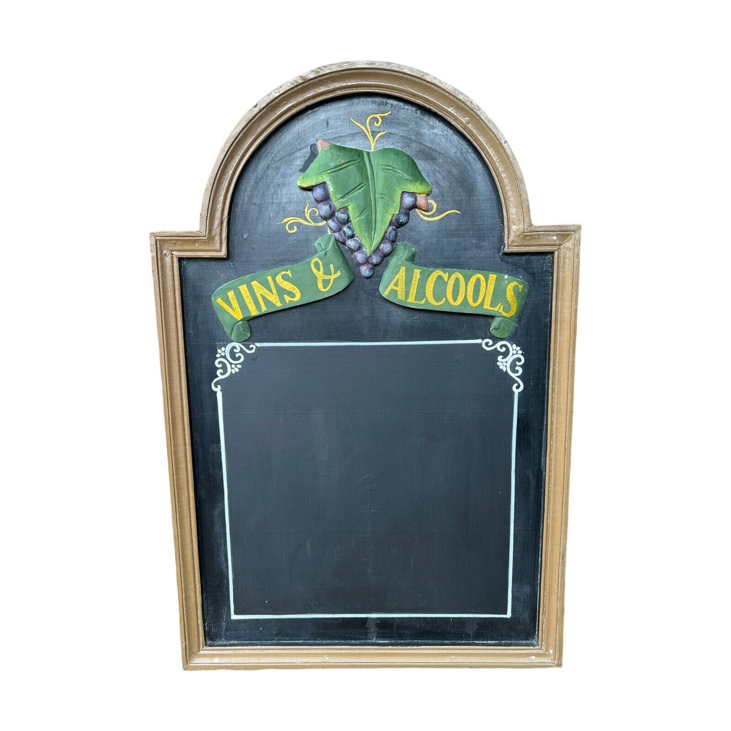 French wooden bar blackboard sign sold by All Things French Store