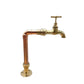Image 3 handmade copper and brass tap sold by All Things French Store