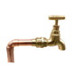 Pair of copper and brass handmade taps, tap head image sold by All Things French Store