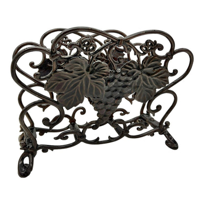 French vintage cast iron magazine rack sold by All Things French Store 