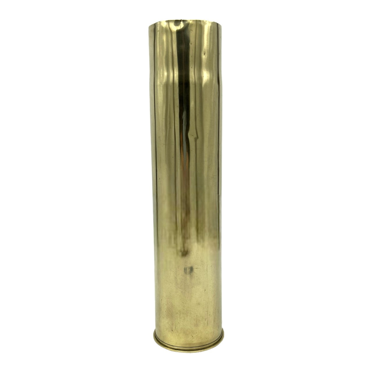 image 2 French WW1 brass trench art vase sold by All Things French Store