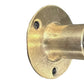Solid brass wall mounted kitchen or bathroom taps with brass mounting bracket sold by All Things French Store