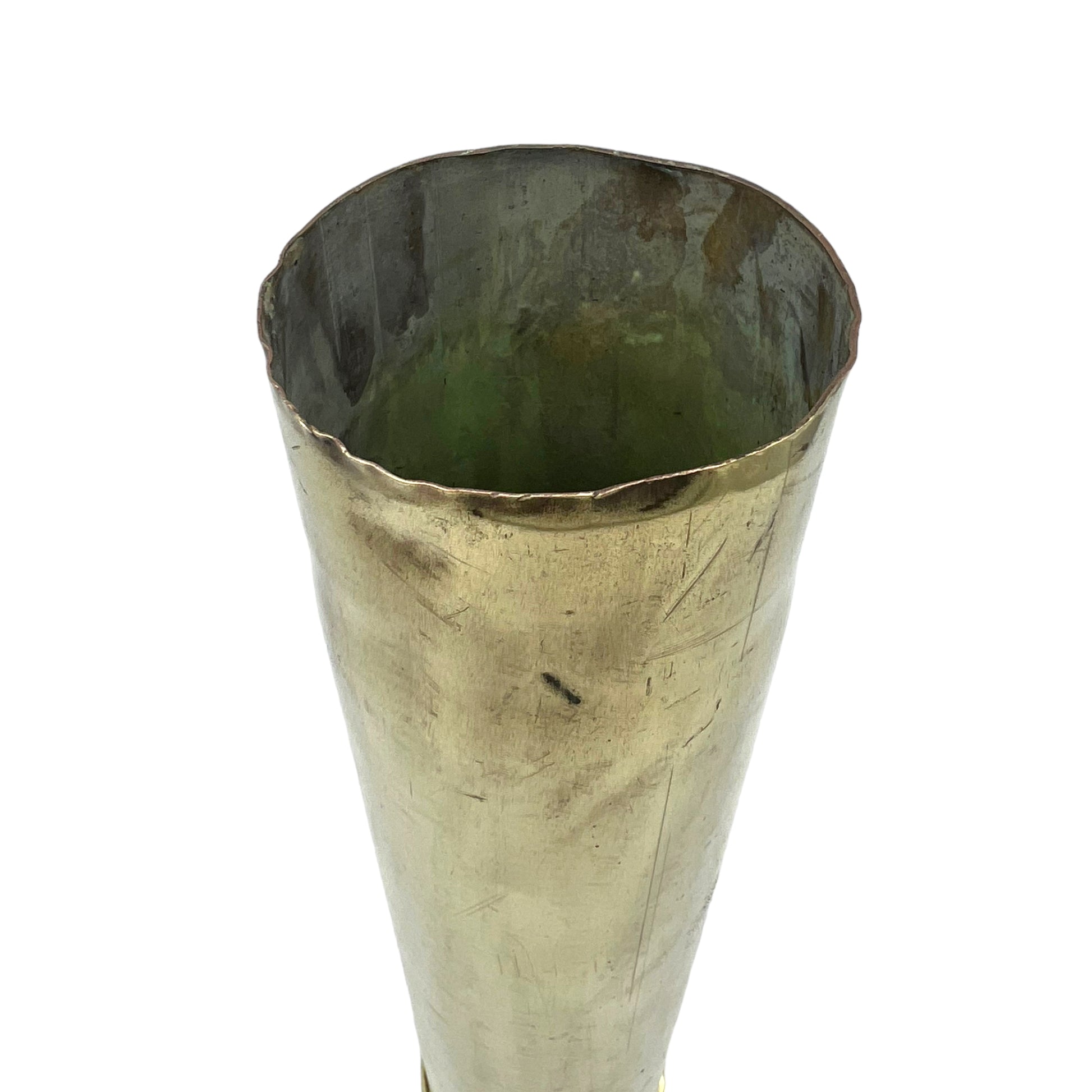 image 9 French WW1 brass shell case vases sold by All Things French Store 