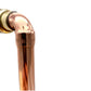 image of pair of copper and brass handmade taps detail view sold by All Things French Store