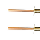 Solid brass wall mounted kitchen or bathroom taps with 15mm tail ends sold by All Things French Store