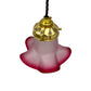 French glass pink ceiling pendant light lampshade sold by All Things French Store