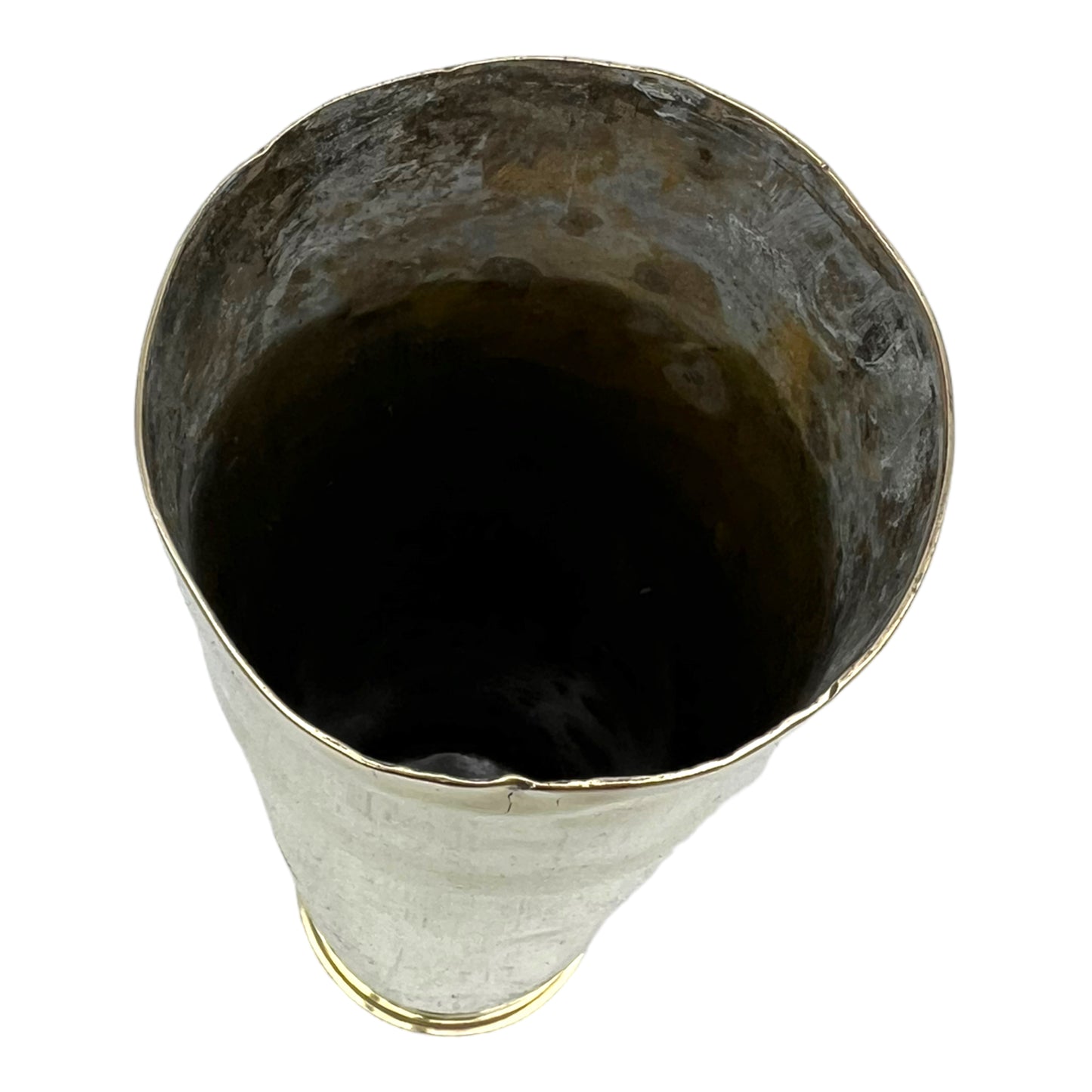 image 7 French WW1 brass trench art vase sold by All Things French Store