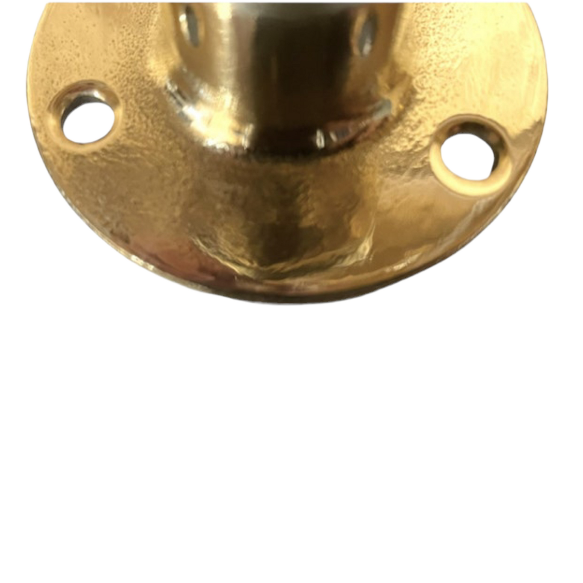 image of copper and brass hand made taps base bracket sold by All Things French Store