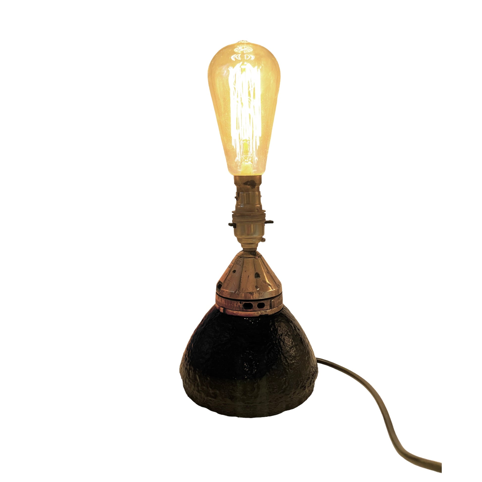 WW1 German Dopp Z fuse trench art desk lamp with free bulb sold by All Things French Store