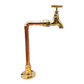 Copper and brass Belfast sink tap sold by All Things French Store
