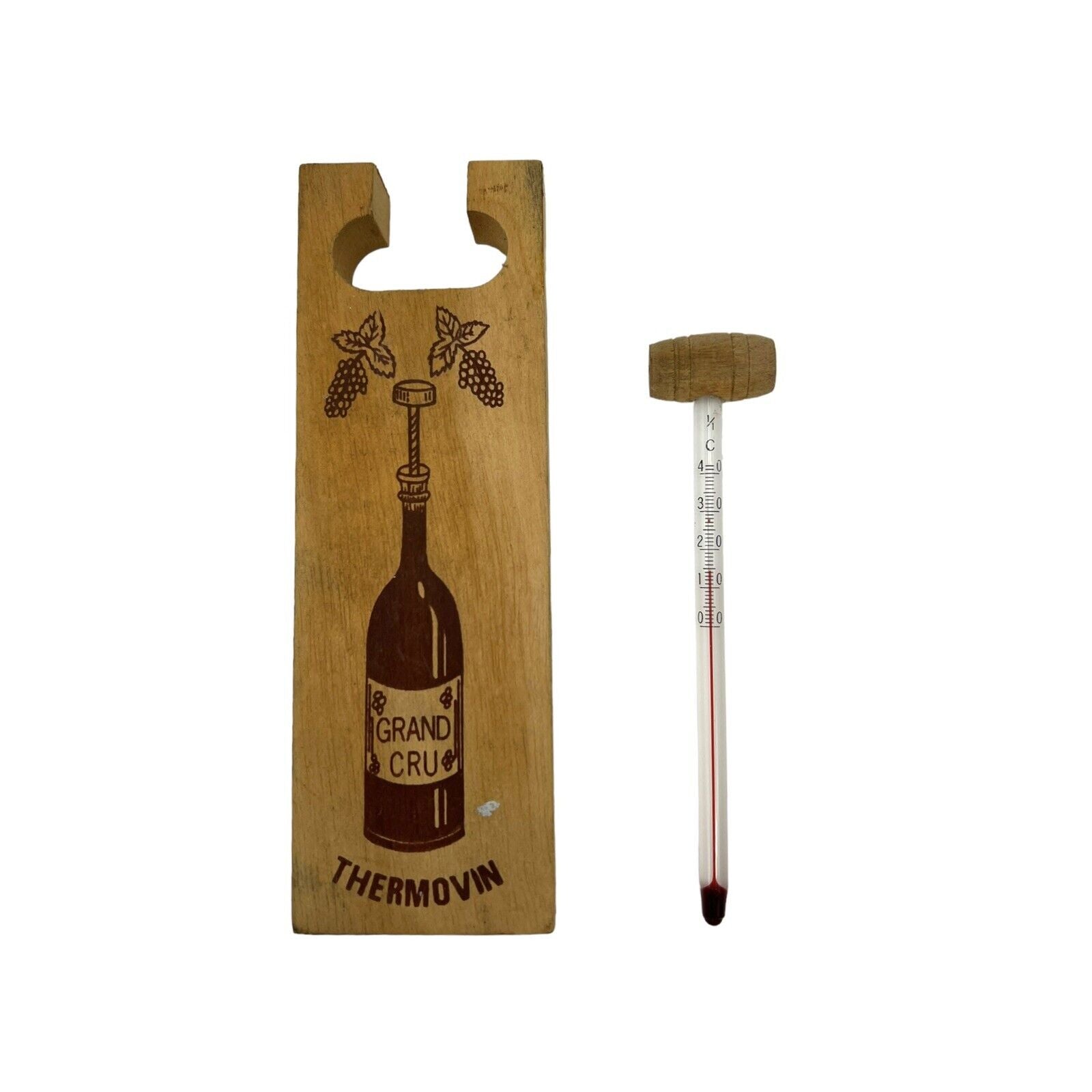 image 2 French vintage style wine thermometer sold by All Things French Store