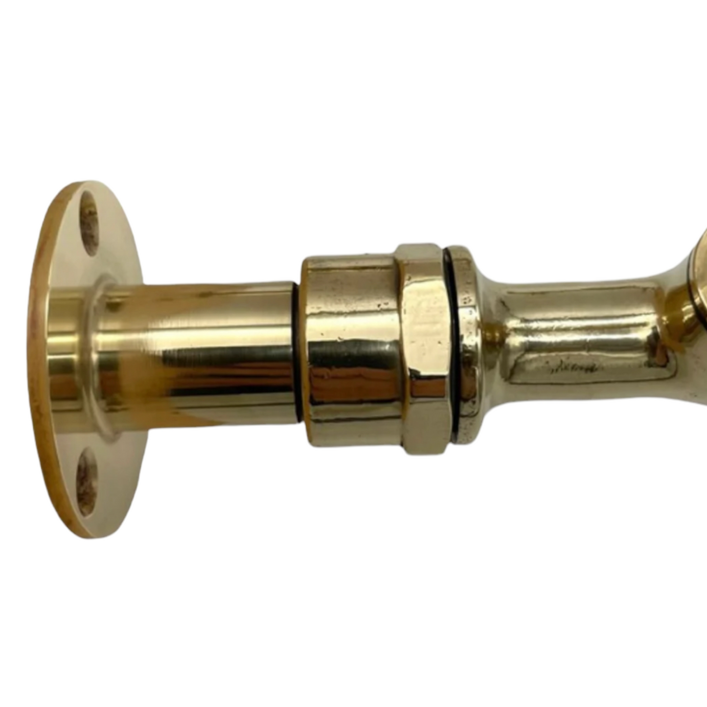 Brass Wall Tap, Vintage Wall Mounted Style Tap for Belfast Sink or Bathroom Tap (T46)