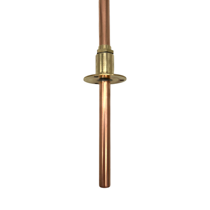 image small copper and brass kitchen or bathroom tap