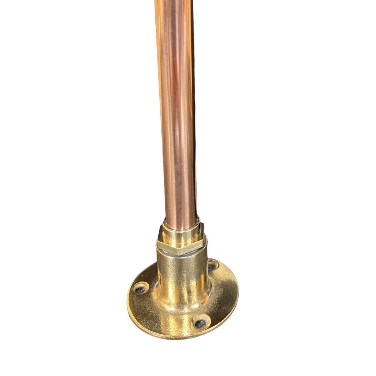 Vintage style brass and copper tap with brass mount sold by All Things French Store